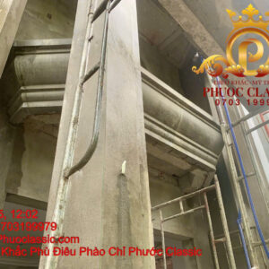 Phào chỉ xi măng sợi thủy tinh GRC